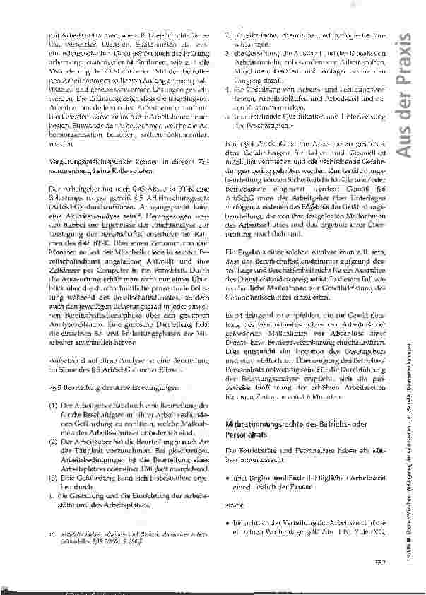 Vorschauseite 6: Verlängerung der Arbeitszeiten durch Betriebs-/ Dienstvereinbarungen