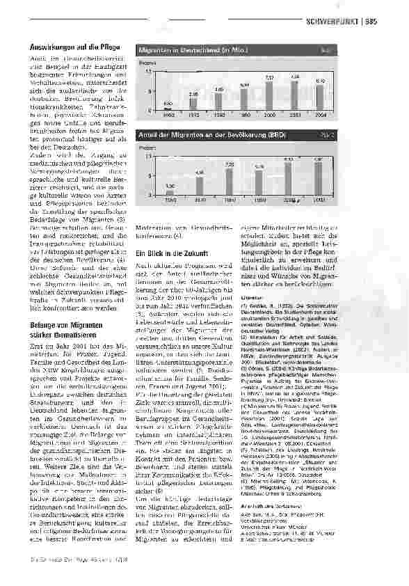Vorschauseite 2: Zuwanderung - Herausforderung Migration