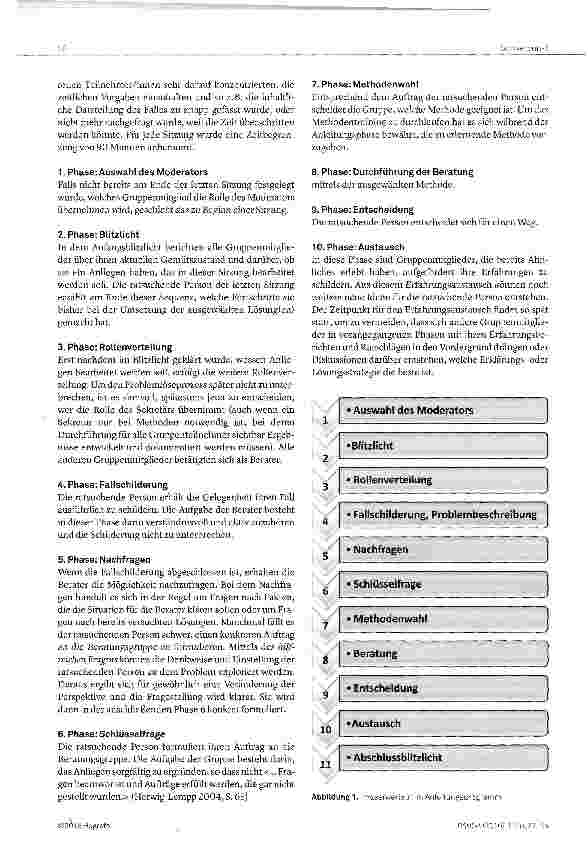 Vorschauseite 2: Kollegiale Beratung in der Gesundheitsund Krankenpflegeausbildung Kollegiale Beratung als Form der selbstgesteuerten Lernbegleitung