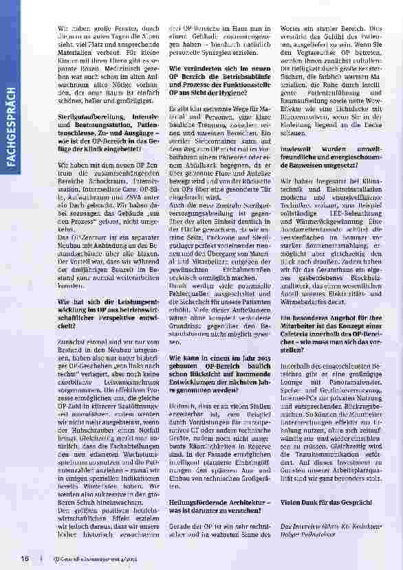 Vorschauseite 3: OP mit Cafe