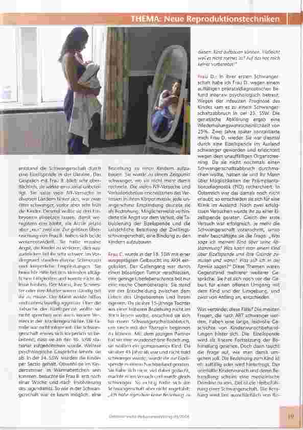 Vorschauseite 2: „Auf das hat mich keiner vorbereitet!“ Mutter werden nach Eizellspende