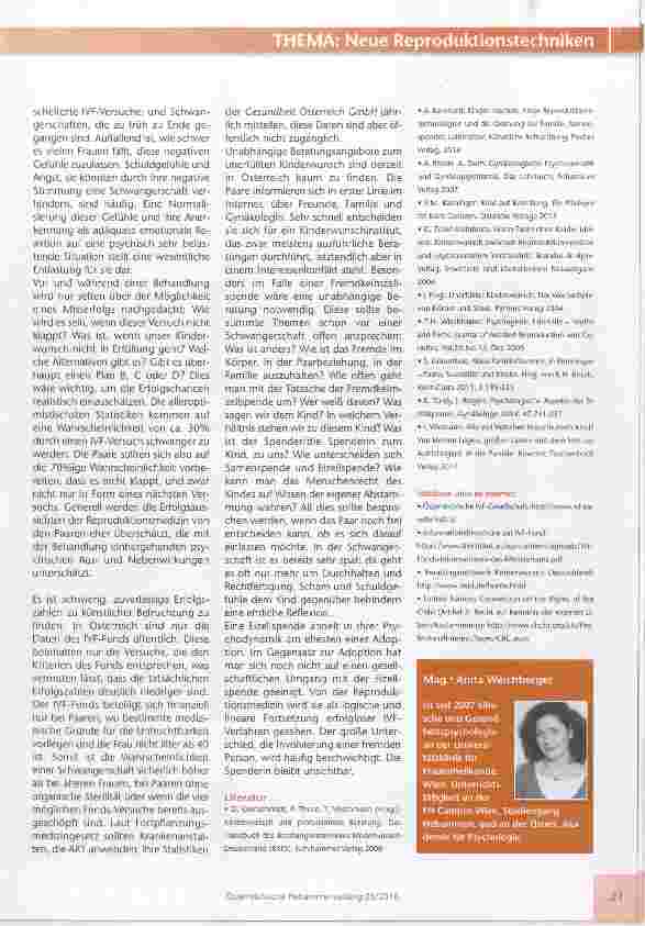 Vorschauseite 4: „Auf das hat mich keiner vorbereitet!“ Mutter werden nach Eizellspende