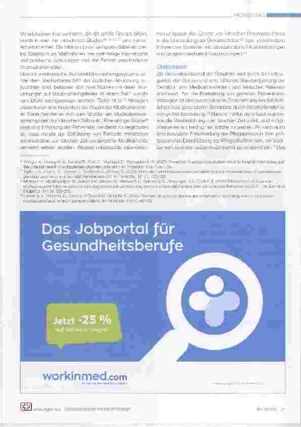 Vorschauseite 4: Die Medikationssicherheit in der Pädiatrie verbessern