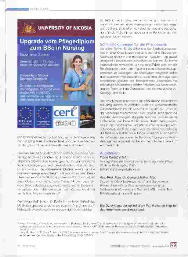 Vorschauseite 5: Die Medikationssicherheit in der Pädiatrie verbessern
