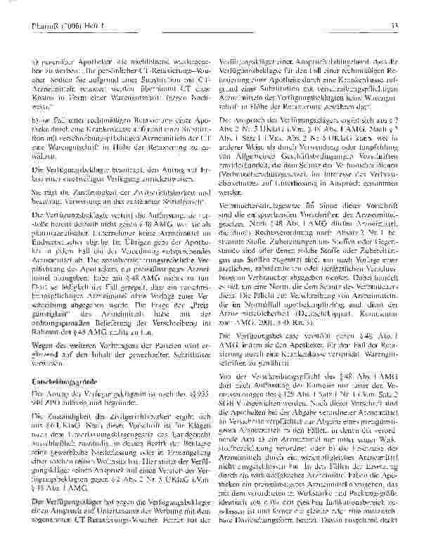 Vorschauseite 2: Aut-idem - Arzneimittelrechtliche Aspekte