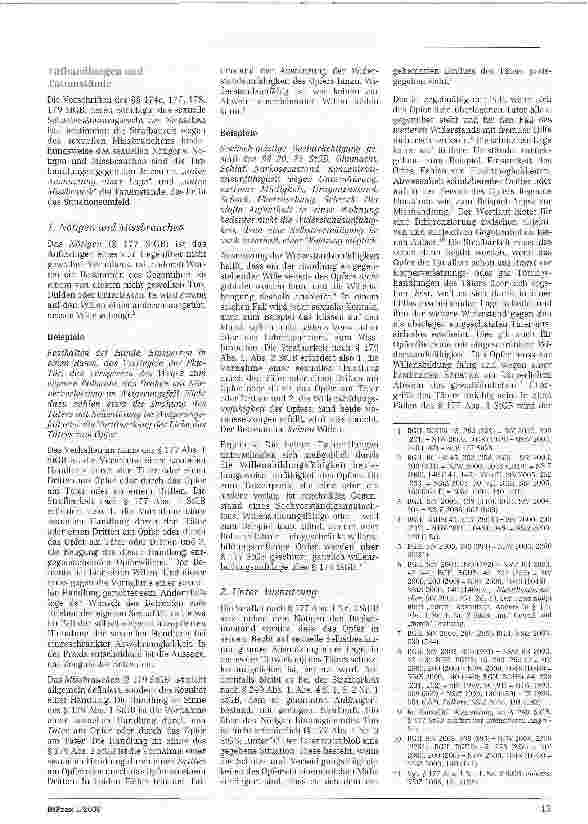Vorschauseite 2: Die Verletzung des sexuellen Selbstbestimmungsrechts desBetreuten