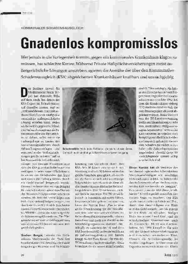 Vorschauseite 1: Gnadenlos kompromisslos