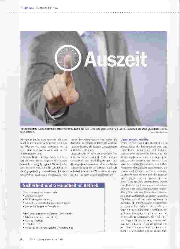 Vorschauseite 3: Lieber kurz und oft als lang und selten
