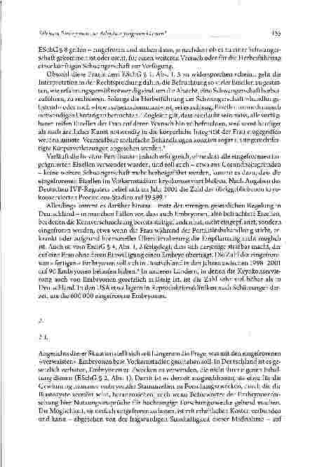 Vorschauseite 3: Soll man Embryonen zur Adoption freigeben können? - Überlegungen aus der Sicht theologischer Ethik