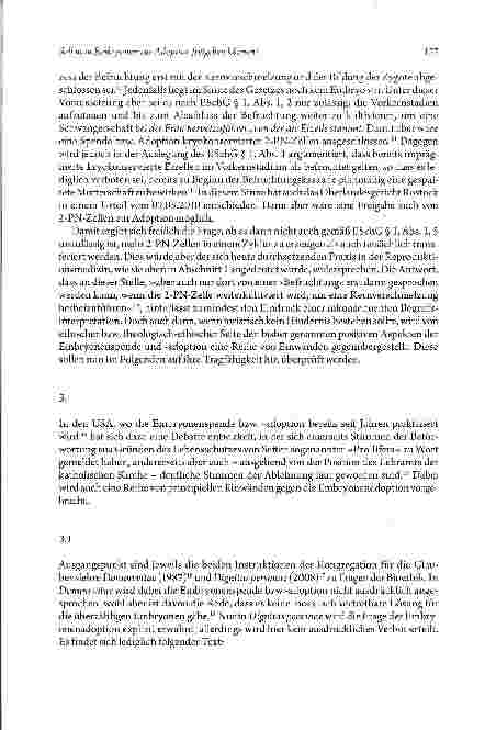 Vorschauseite 5: Soll man Embryonen zur Adoption freigeben können? - Überlegungen aus der Sicht theologischer Ethik