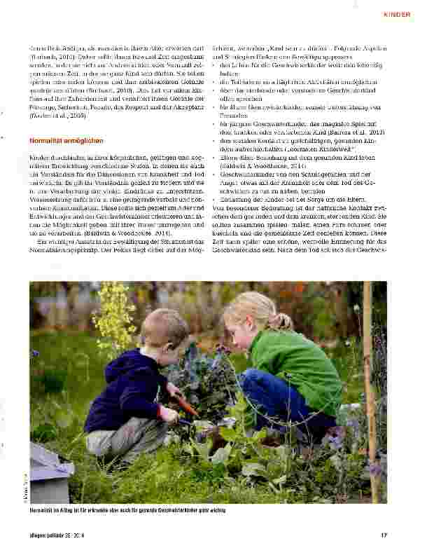 Vorschauseite 2: Geschwisterkinder im Blick