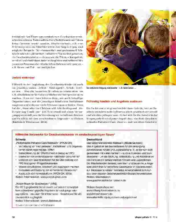 Vorschauseite 3: Geschwisterkinder im Blick