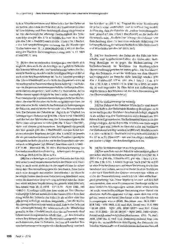 Vorschauseite 3: Zurückverweisung bei Vorliegen eines absoluten Revisionsgrundes
