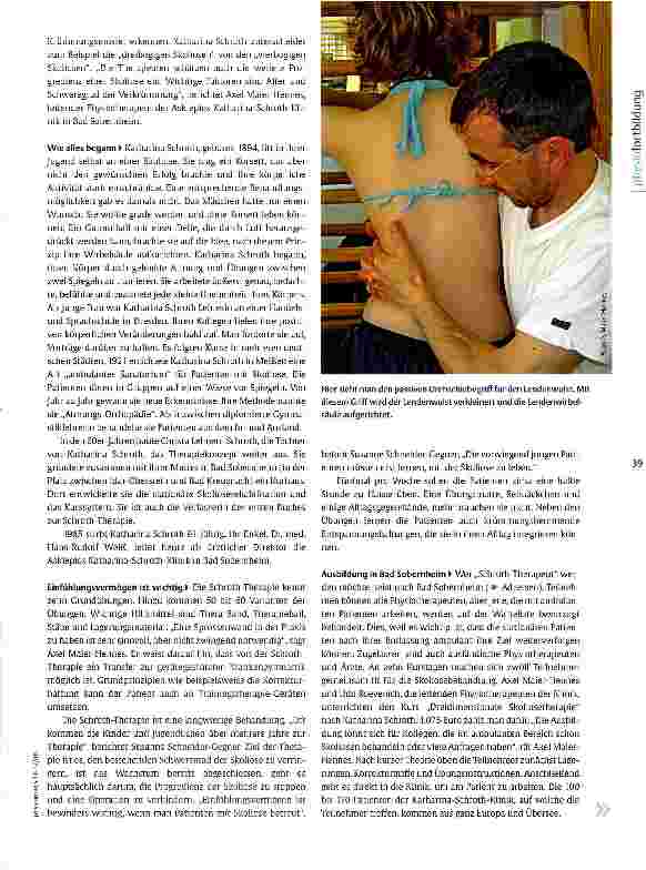 Vorschauseite 2: Dreidimensional Atmen und TrainierenFobi-Führer Skoliosetherapie nach Schroth
