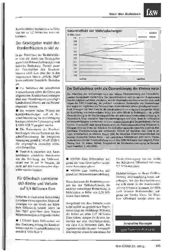 Vorschauseite 2: Kommunale Krankenhäuser nach dem Tarifkonflikt: Was nun?
