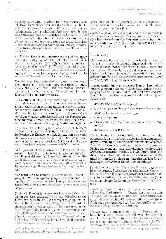 Vorschauseite 3: Krankenhausplanung von unten nach oben