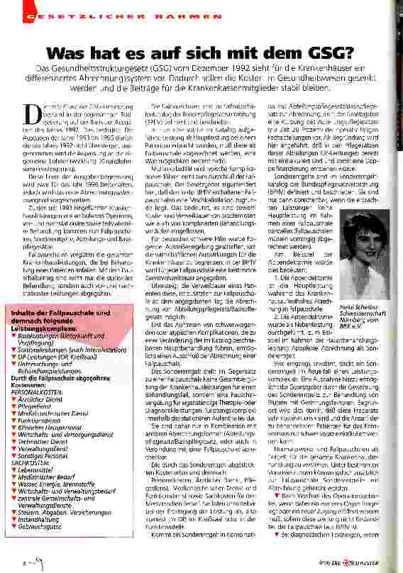 Vorschauseite 1: Was hat es auf sich mit dem GSG?