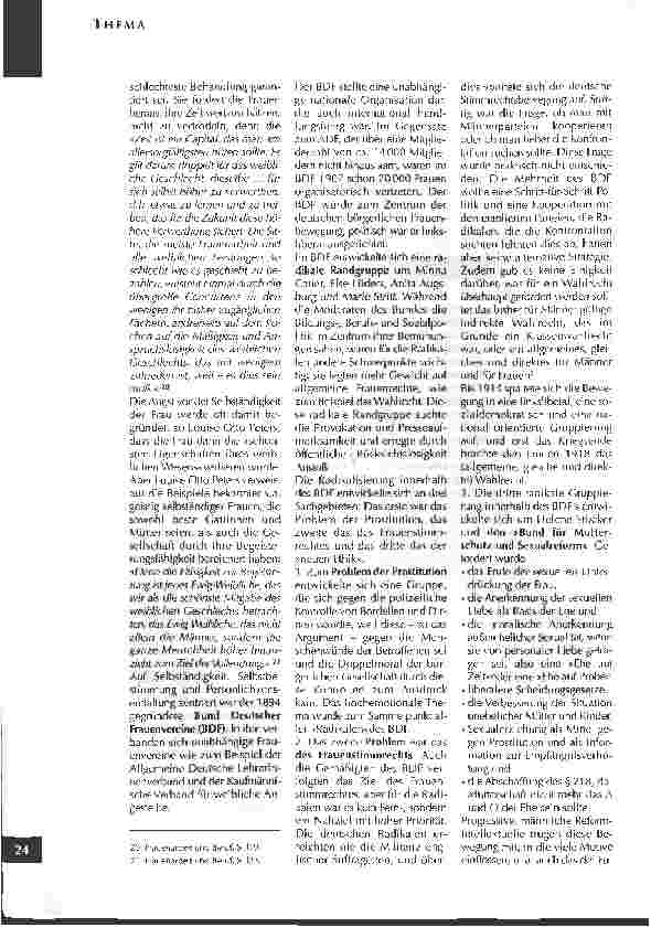 Vorschauseite 3: Das Frauenbild im ausgehenden 19. JahrhundertEin Beitrag zur Geschichte der Gründung des Evangelischen Diakonievereins (Teil II)