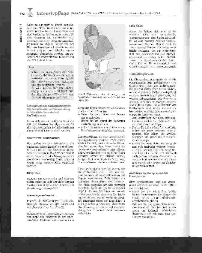 Vorschauseite 3: Die neuen ERC-Leitlinien zur kardiopulmonalen Reanimation 2005