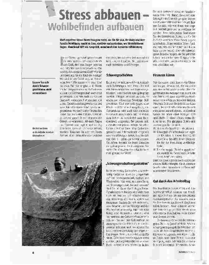 Vorschauseite 1: Stress abbauen- Wohlbefinden aufbauen