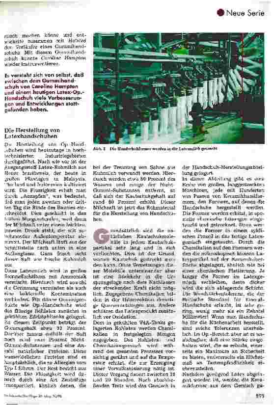 Vorschauseite 3: Schutzhandschuhe aus Latex 1. Folge: Die Geschichte des medizinischen Latexhandschuhs