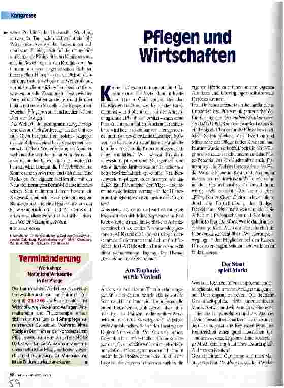 Vorschauseite 1: Pflegen und Wirtschaften