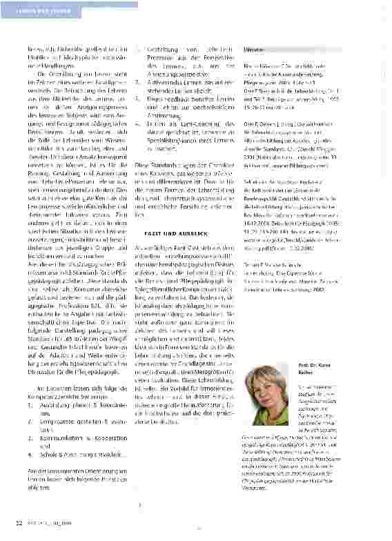 Vorschauseite 3: KOMPETENTE PFLEGELEHRER