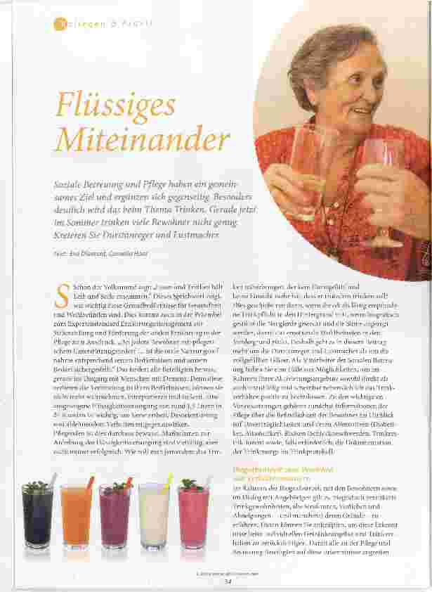 Vorschauseite 1: Flüssiges Miteinander