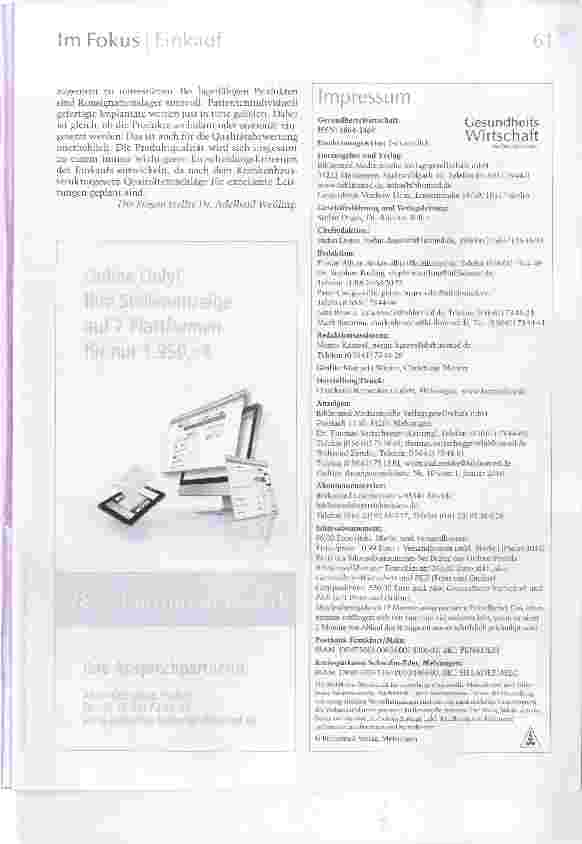 Vorschauseite 2: Abrechnungsjongleure gesucht