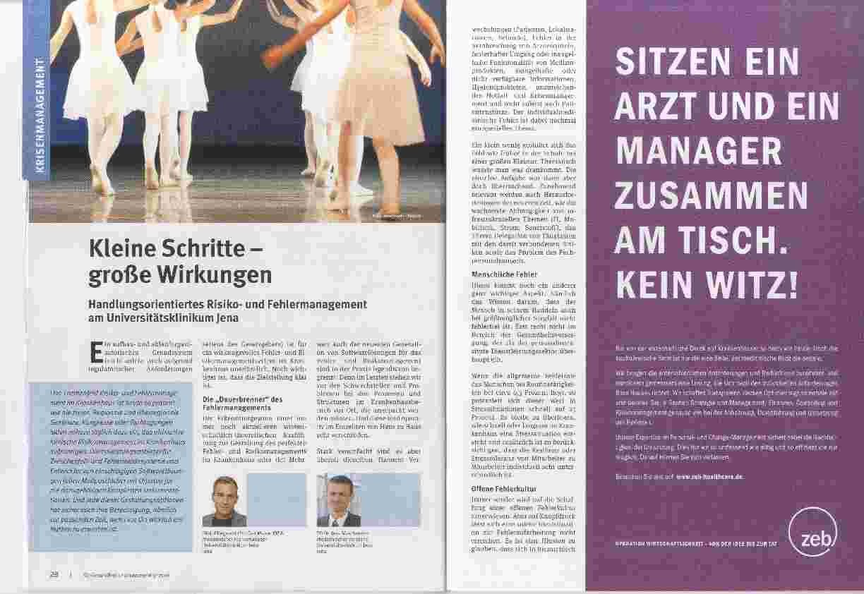 Vorschauseite 1: Kleine Schritte -große Wirkungen