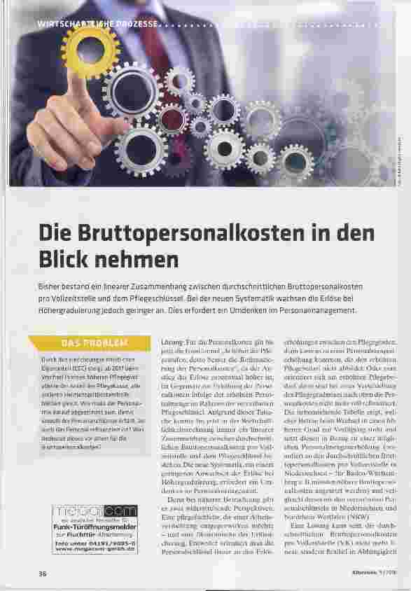 Vorschauseite 1: Die Bruttopersonalkosten in den Blick nehmen
