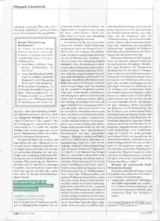 Vorschauseite 3: Pflegegeldeinstufung-NEU für Kinder und Jugendliche