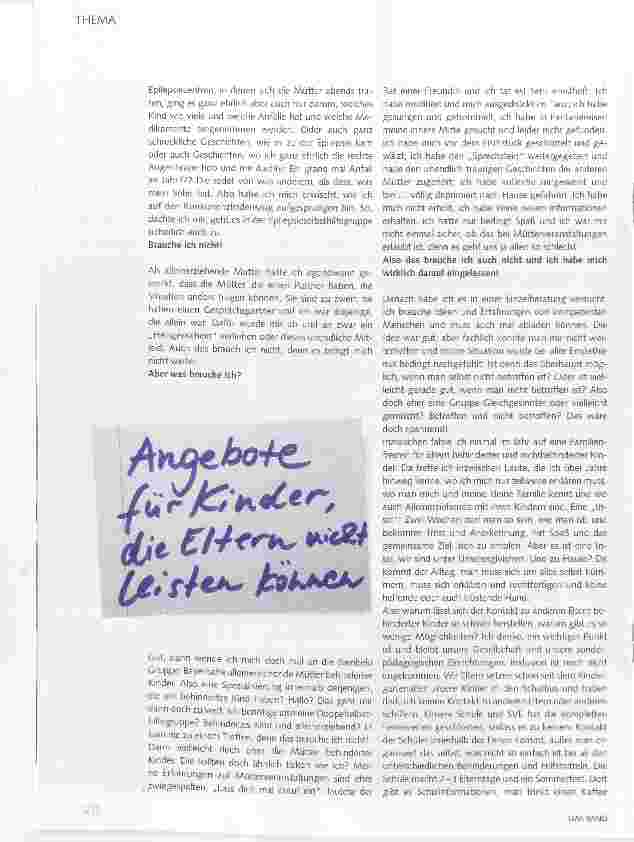 Vorschauseite 2: Ich brauche keine Gruppe!