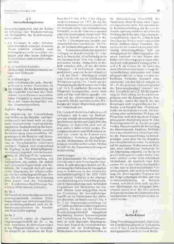 Vorschauseite 4: Novellierung der Verordnung über die Abgrenzung der durchschnittlichen Nutzungsdauer von Wirtschaftsgütern in Krankenhäusern