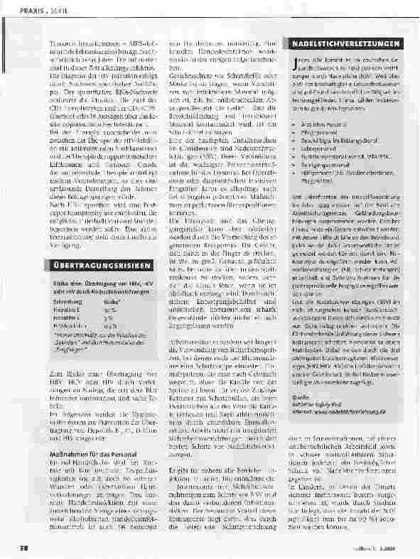 Vorschauseite 3: Virale ErkrankungenTeil 4: Virenübertragung durch Blut und Blutprodukte