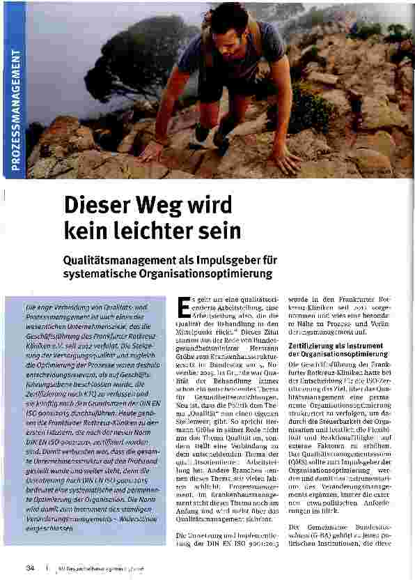 Vorschauseite 1: Dieser Weg wird kein leichter sein