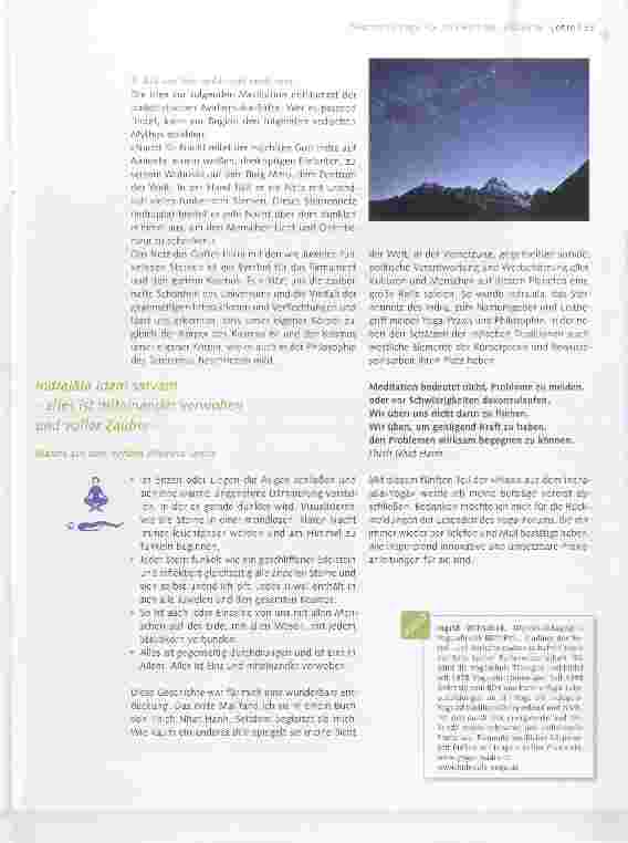 Vorschauseite 5: ln Stille verweilen und mit allem verbunden sein