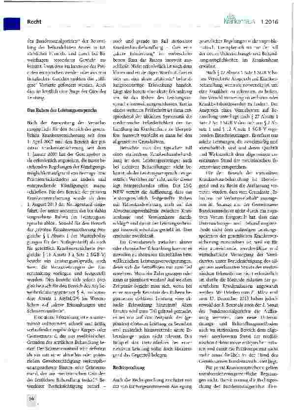 Vorschauseite 2: (K)eine Zweiklassenmedizin