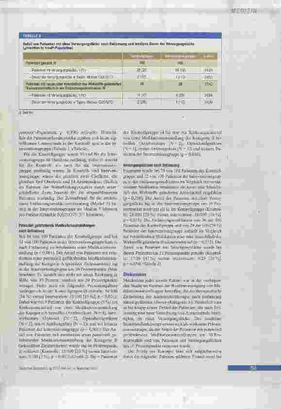 Vorschauseite 5: Medikation und Adhärenz nach stationärer Entlassung