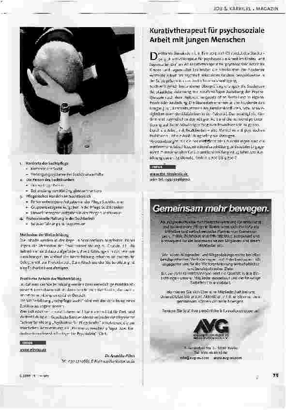 Vorschauseite 2: Fachpflege Sucht