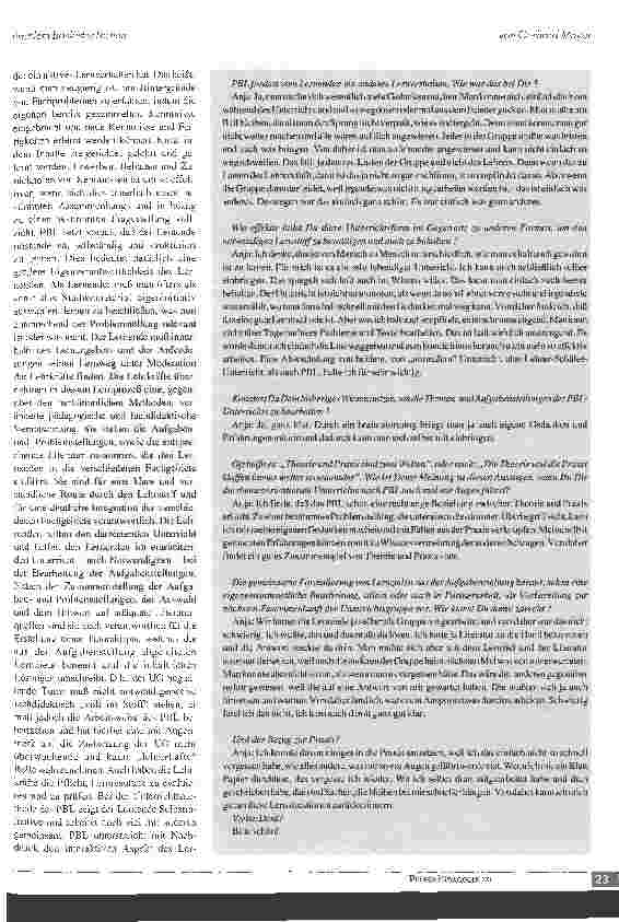 Vorschauseite 3: Problem-basiertes Lernen - eine veränderte Pädagogik im Gesundheitswesen