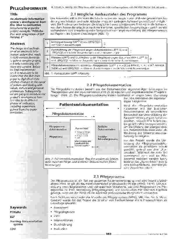 Vorschauseite 2: Der Weg eines elektronischen Informationssystems von der Idee bis zur Realisierung