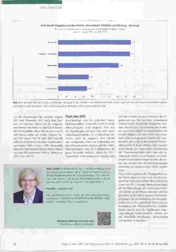 Vorschauseite 3: Das „ZDF der Ergotherapie Zahlen, Daten und Fakten rund um die Ergotherapie in Deutschland (Teil 2)