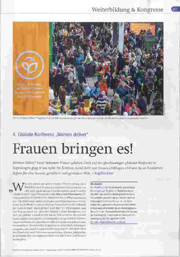 Vorschauseite 1: Frauen bringen es!