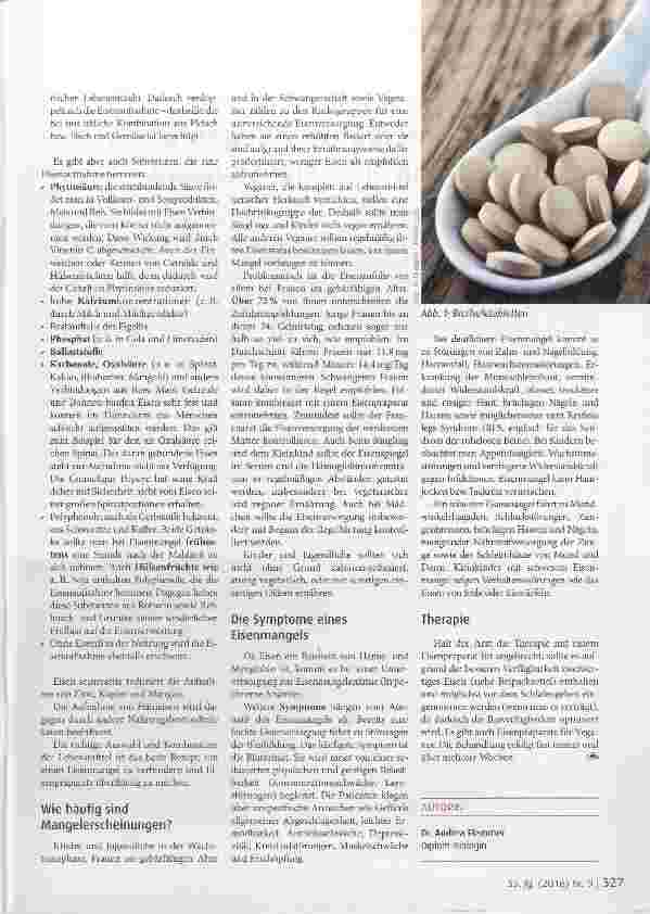 Vorschauseite 3: Eisen das problematische Spurenelement