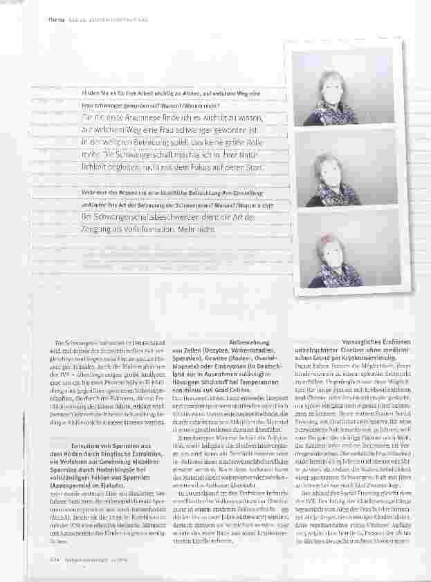 Vorschauseite 4: Kinderwunschbehandlung: Staus quo