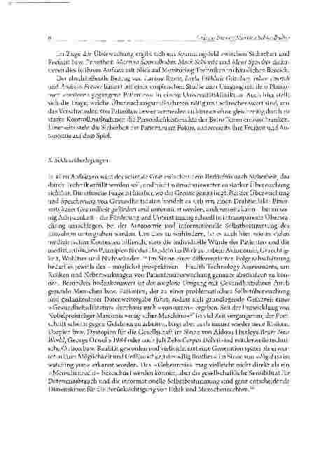 Vorschauseite 6: Der überwachte Patient Ethik und Menschenrechte bei der Entwicklung von Medizintechnik