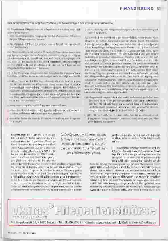Vorschauseite 2: Planen ja, fördern nein