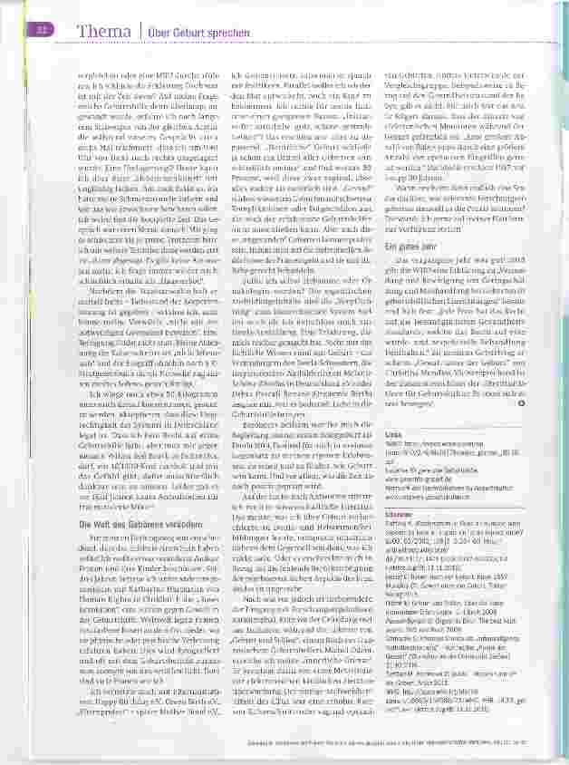 Vorschauseite 5: Das Recht auf eine gerechte Geburt