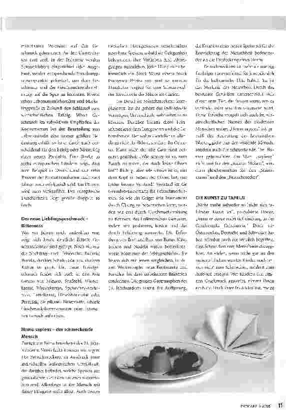 Vorschauseite 2: Was essen wir morgen?Mit den Sinnen genießen lernen